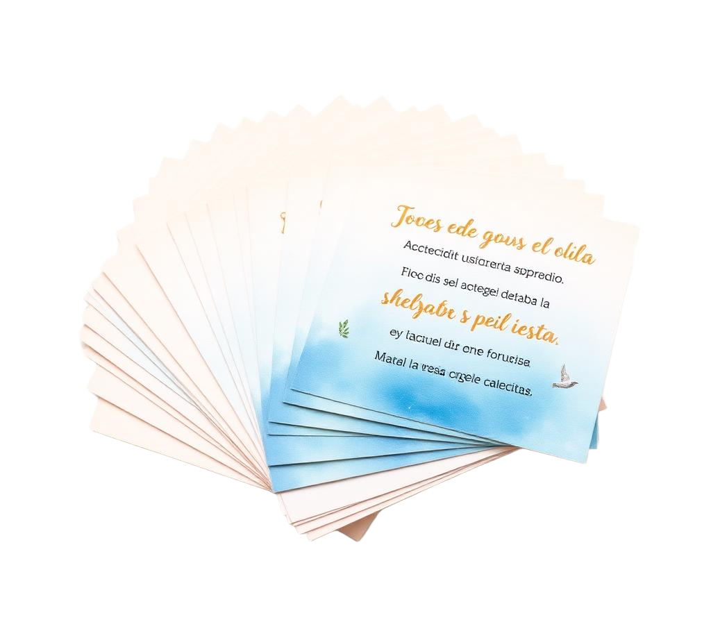Mockup Cartões de Versículos